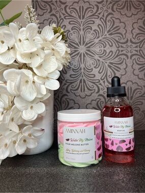 Water My Melons Body Butter & Body Oil - Aminnah